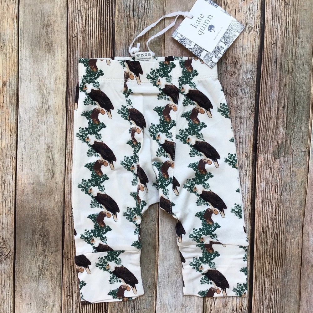 NWT Kate Quinn Bald Eagle Panda Pant